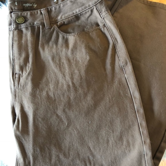 Brown Coldwater Creek crop pants - Picture 5 of 5